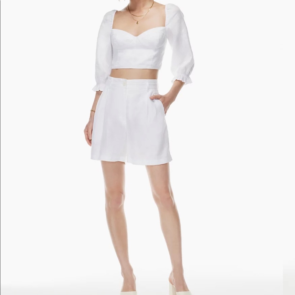 Aritzia Wilfred Chariot Linen Short NWT